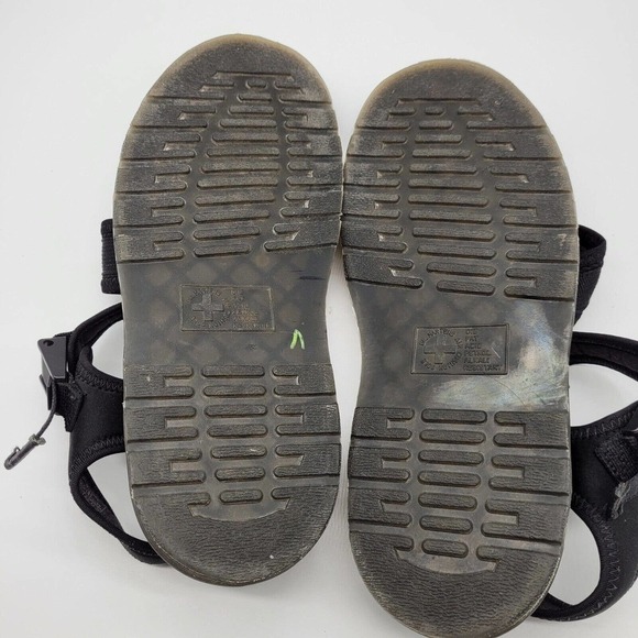 Dr Martens Effra Black Two Strap Open Toe Sandals Shoes Mens US 10 EU 43 comfort main image 3